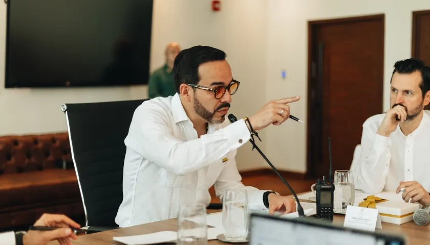 El Presidente de la República, Abelardo De La Espriella.