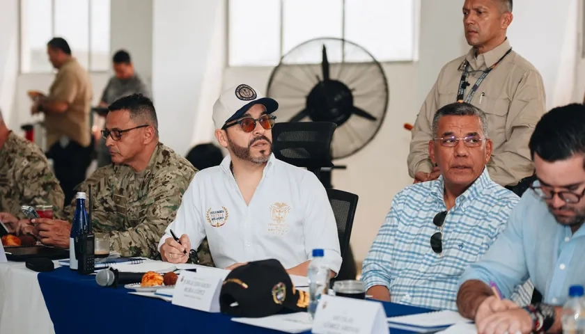 El Presidente de Colombia, Abelardo De La Espriella.