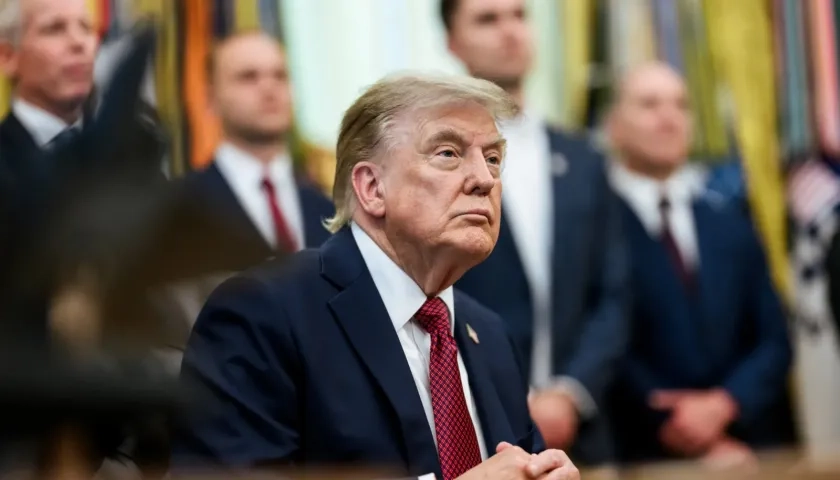 Donald Trump, presidente de Estados Unidos.