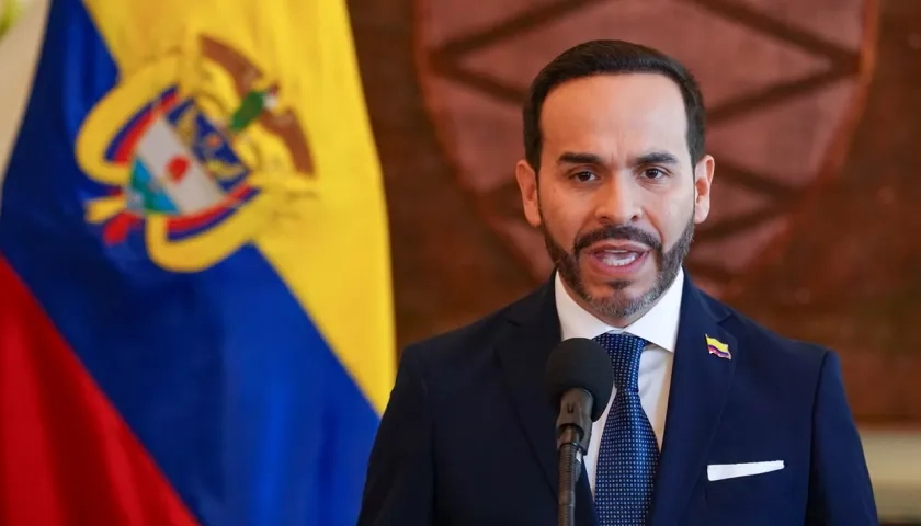 El Presidente Abelardo De La Espriella.
