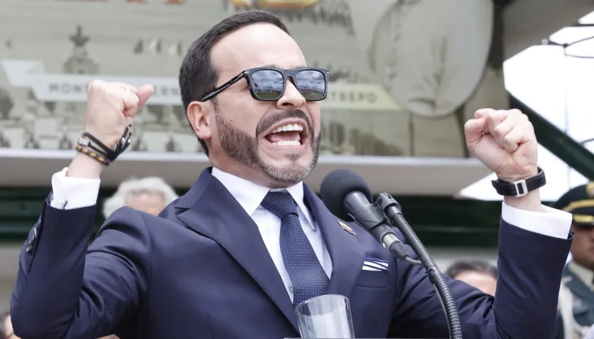 El Presidente Abelardo De La Espriella.