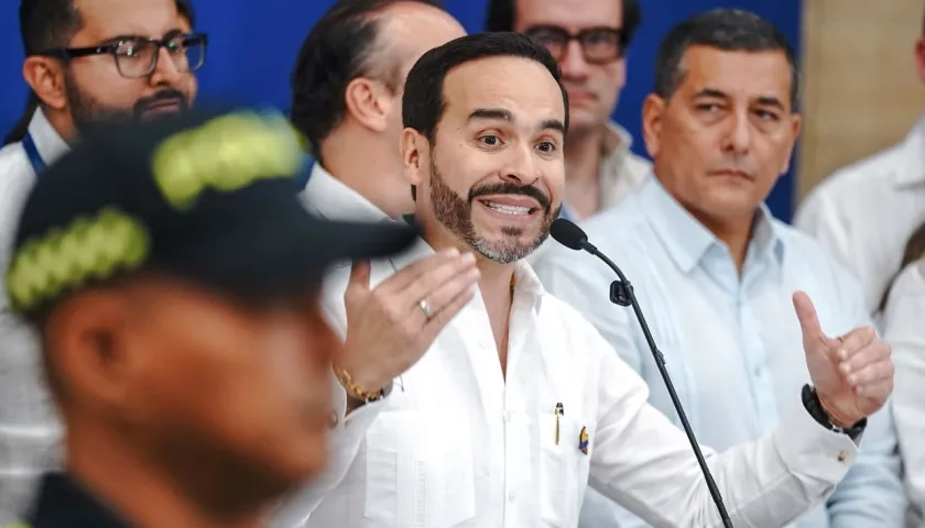 El Presidente electo Abelardo De La Espriella.