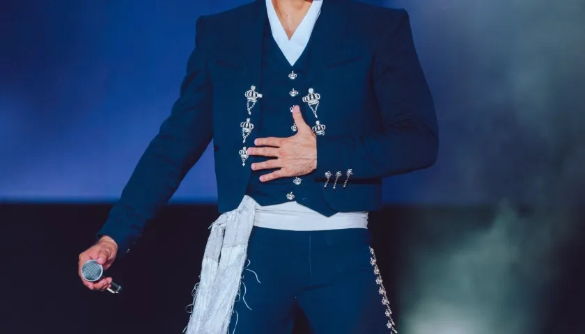 El cantante mexicano Carlos Rivera.