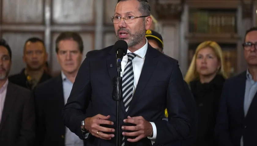 El ministro de Vivienda, Jaime Andrés Beltrán.