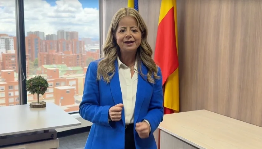 Elsa Noguera, ministra de Transporte.