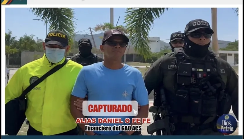 Adolfo José Granados Latorre, alias 'Daniel' o 'Fe Fe'.