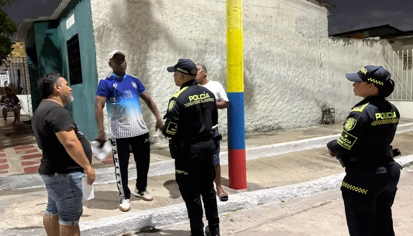Acciones preventivas y de acompañamiento ciudadano en Las Nieves. 
