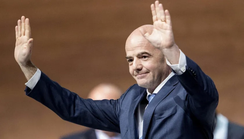 Gianni Infantino, presidente de la FIFA.