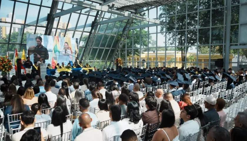 Imagen de la graduación.