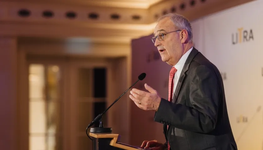 El presidente de Suiza, Guy Parmelin.