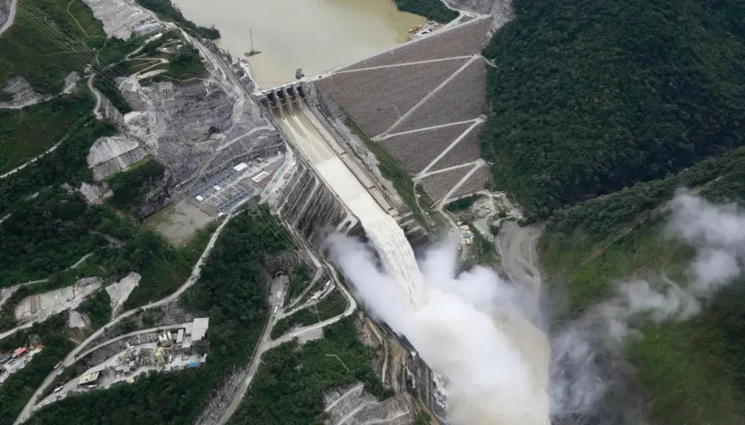 Imagen de Hidroituango.