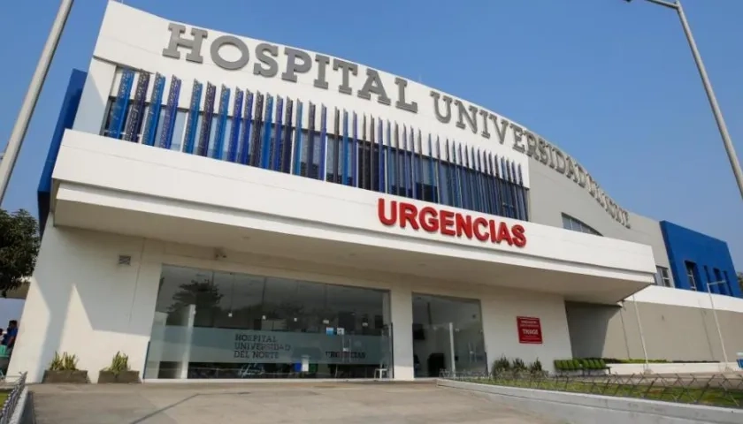 El adolescente fue llevado al Hospital Universidad del Norte, donde se confirmó su muerte. 