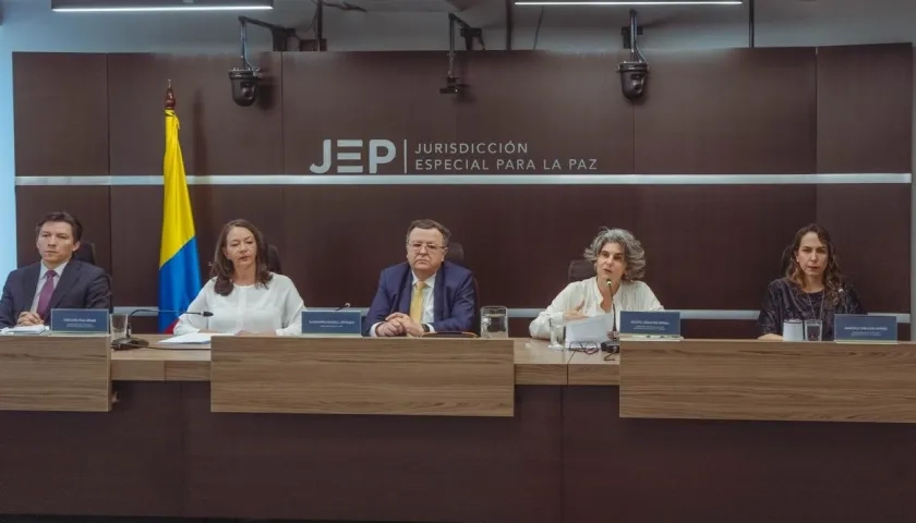 Magistrados de la JEP.