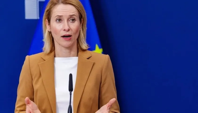 Kaja Kallas, representante UE para Asuntos Exteriores y Política de Seguridad.