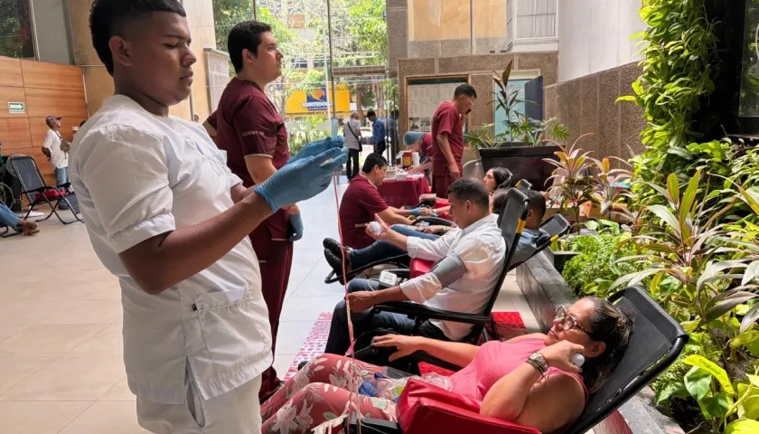 La jornada de recolección de sangre continuará los días 18, 19 y 20 de agosto.