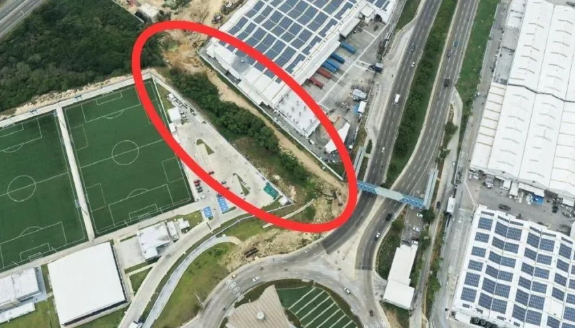 Uno de los lotes de bien público que fue cedido a un particular a título gratuito. 