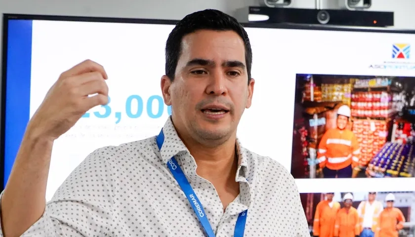 Lucas Ariza, director Ejecutivo de Asoportuaria.