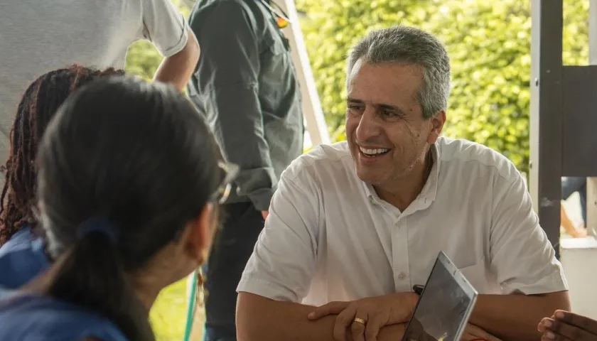 Luis Fernando Velasco, exministro del Interior. 
