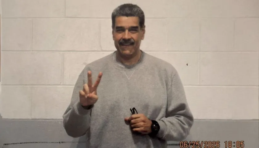 Una de las fotos publicadas en las redes sociales de Nicolás Maduro.