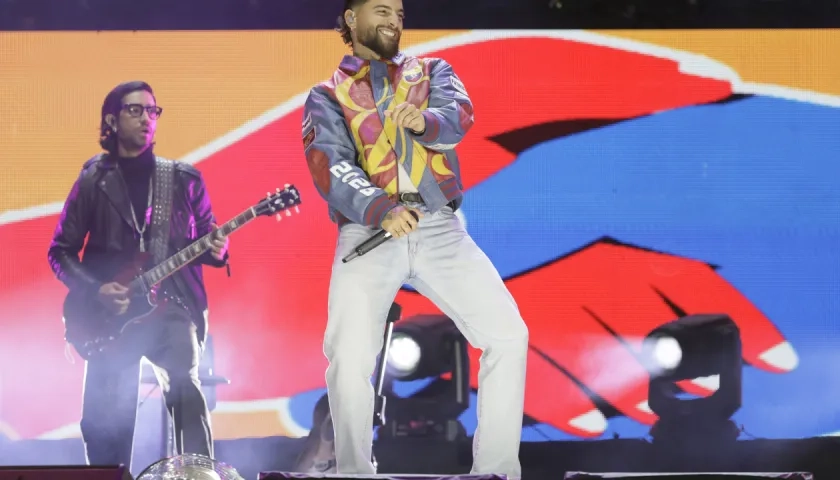 Presentación de Maluma.