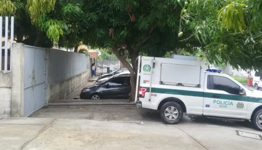 La Sijin de la Policía en Medicina Legal. 