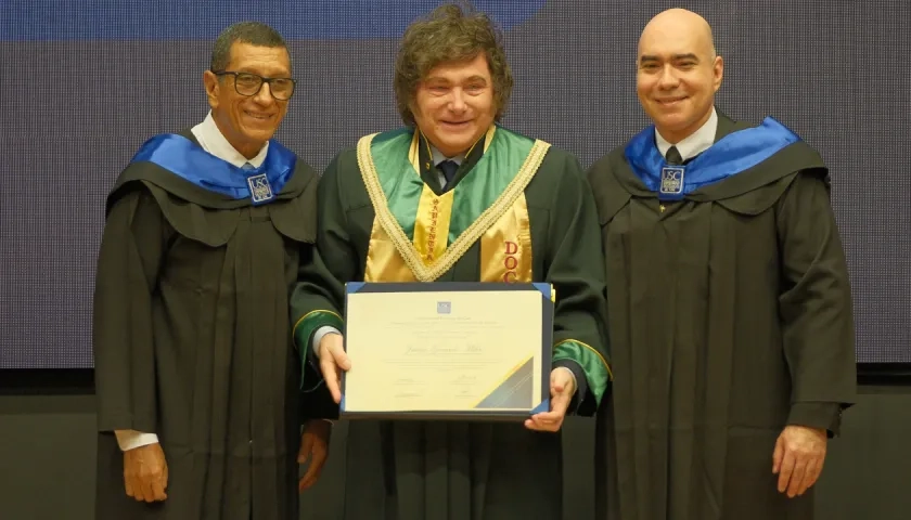 El presidente de Argentina, Javier Milei.