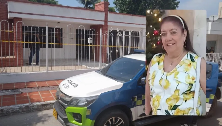 Yomaira De Jesús Medina Pérez / vivienda donde fue encontrada. 