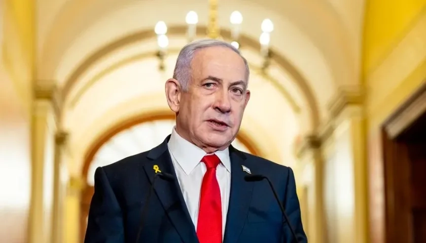 El primer ministro israelí, Benjamín Netanyahu.