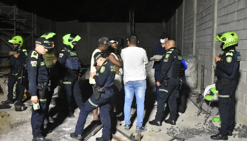 Policía Metropolitana de Barranquilla.