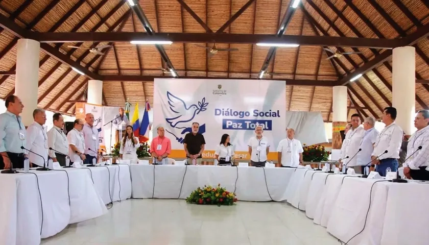Reunión que lideró el Ministerio del Interior en Valledupar, en plena campaña electoral.