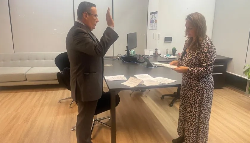 Roberto José Tercero Solano, nuevo agente interventor.