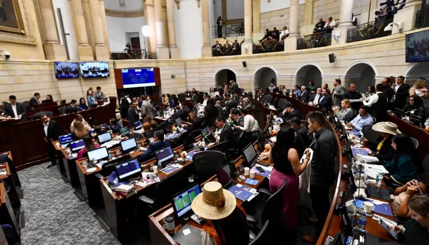 Sesión plenaria del Senado