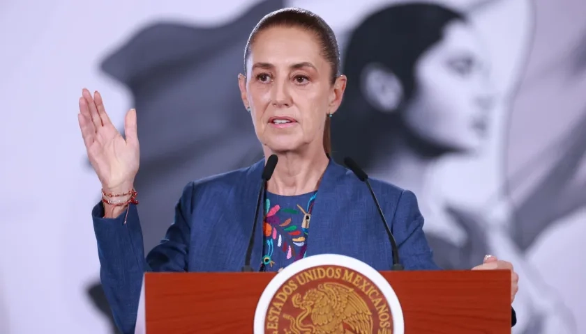 Claudia Sheinbaum, presidenta de México.