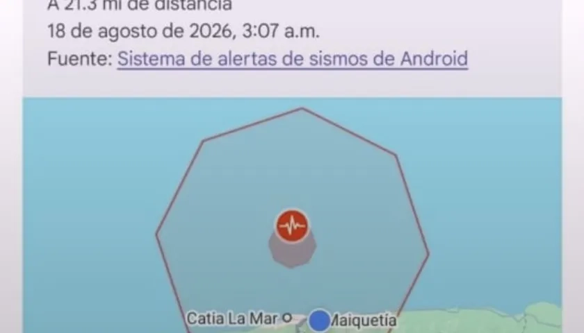 Sismo en La Guaira