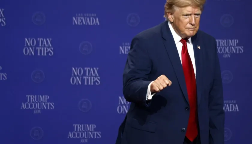 El presidente estadounidense, Donald Trump.