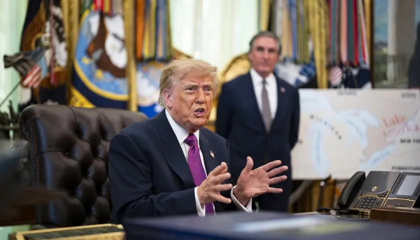 El presidente de Estados Unidos, Donald Trump.