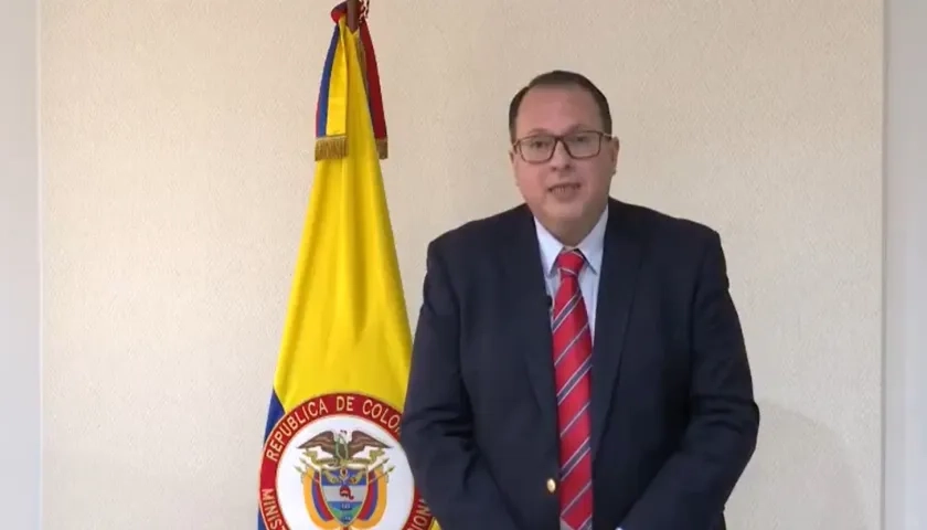 El exviceministro de Defensa, Luis Edmundo Suárez Soto.