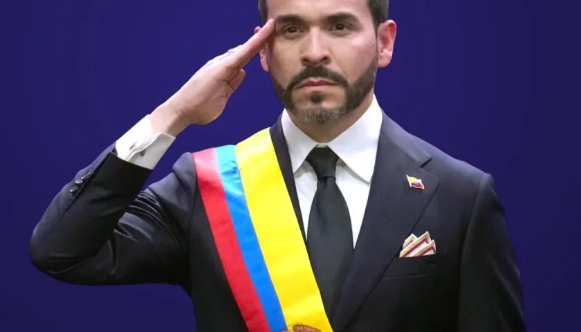 Abelardo De La Espriella, presidente de Colombia. 