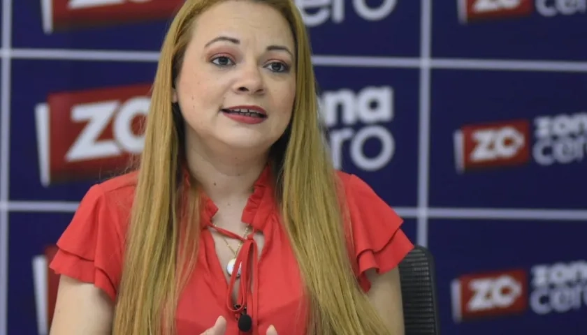 La periodista, investigadora en género y exdiputada, Alejandra Moreno.