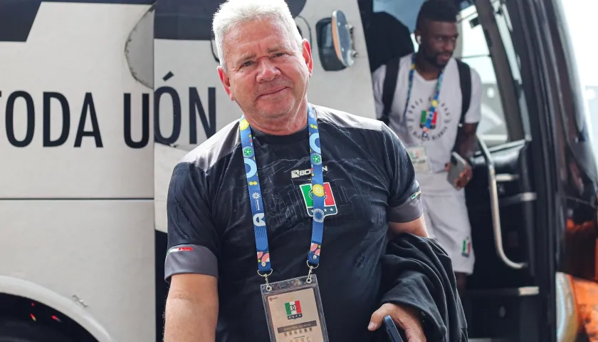Hernán Darío Herrera, técnico del Once Caldas. 