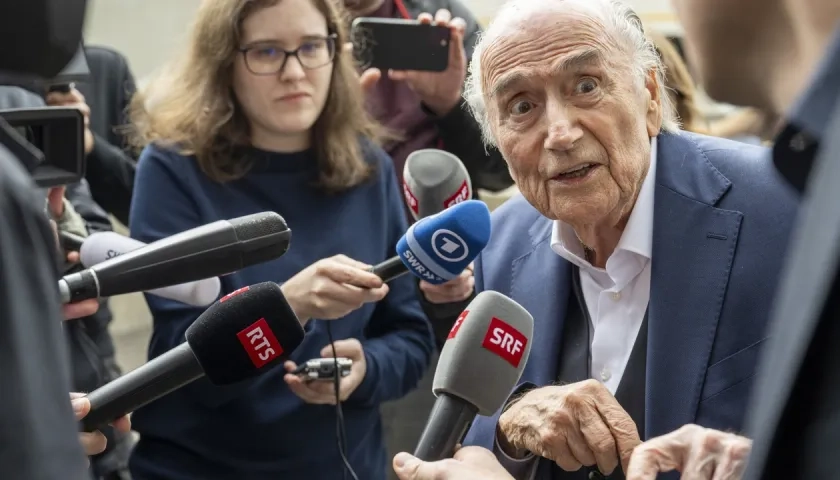Joseph Blatter fue presidente de la Fifa entre 1998 y 2016.