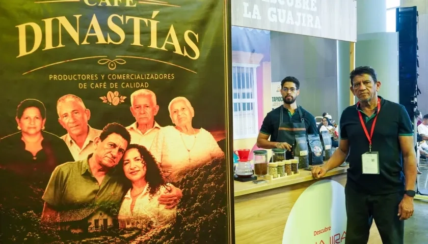 'Cafe Dinastía' llegó a Sabor Barranquilla procedente de Villanueva (La Guajira).
