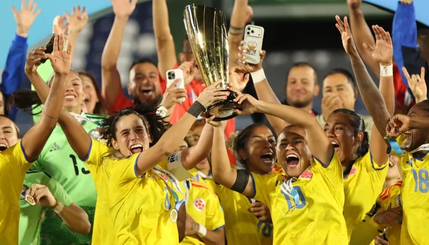 La Selección Colombia se coronó en junio campeona de la Liga de Naciones Femenina.