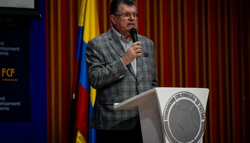 Carlos Mario Zuluaga, presidente de la Dimayor.