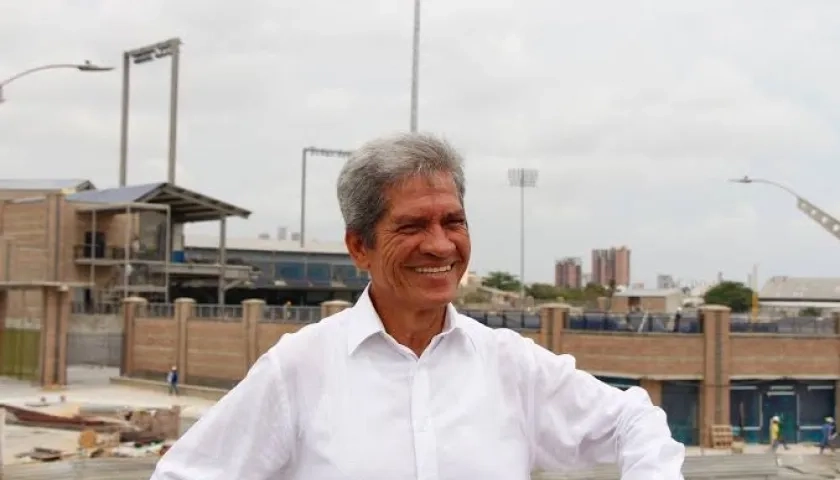 Jesús Díaz, éxárbitro internacional barranquillero. 