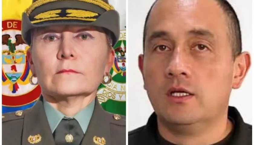 Brigadier General Sandra Liliana Rodríguez Castro, es la nueva comandante de la Policía Metropolitana de Barranquilla / Coronel Rubén Darío Berrío Buitrago.