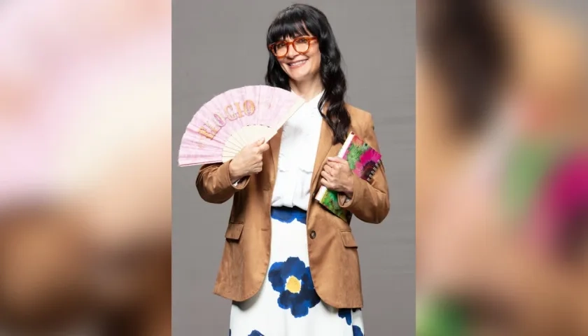 La actriz Ana María Orozco representando a 'Betty la Fea'.