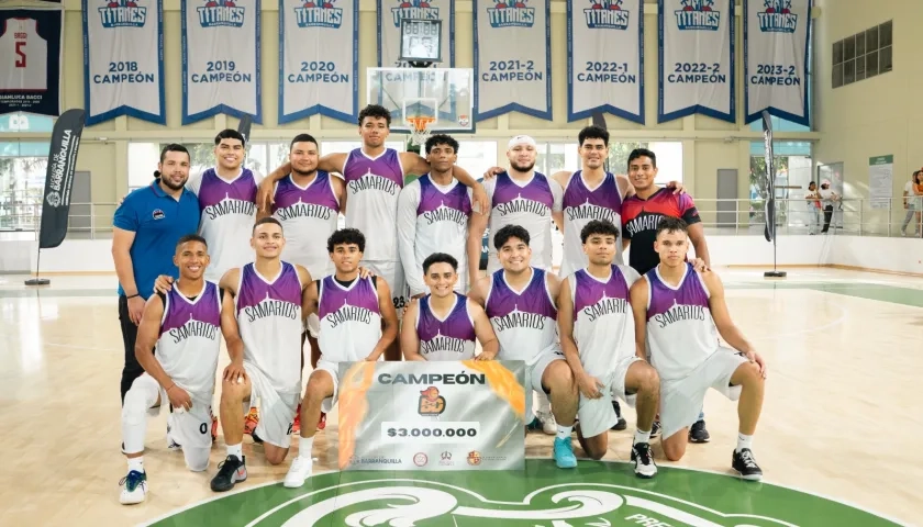 Samarios de Santa Marta, campeón de la Basket Directo Cup.