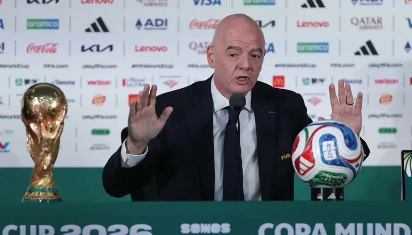 El suizo Gianni Infantino, presidente de la Fifa.