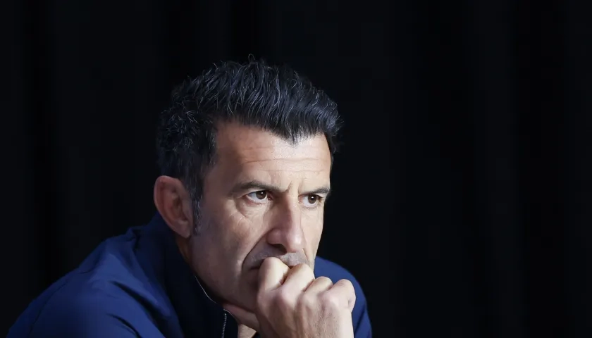 Luis Figo, exfutbolista portugués. 